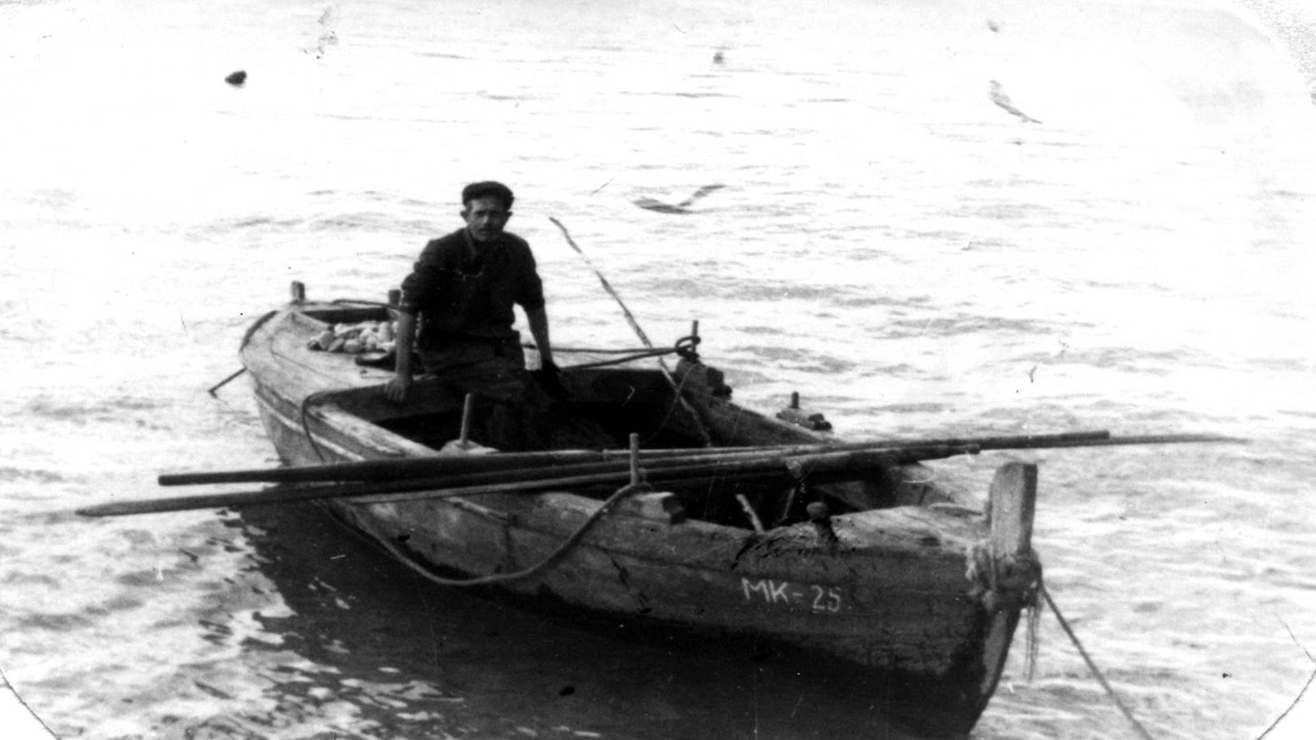 Old photos from the boat Mars and Baška Voda Place