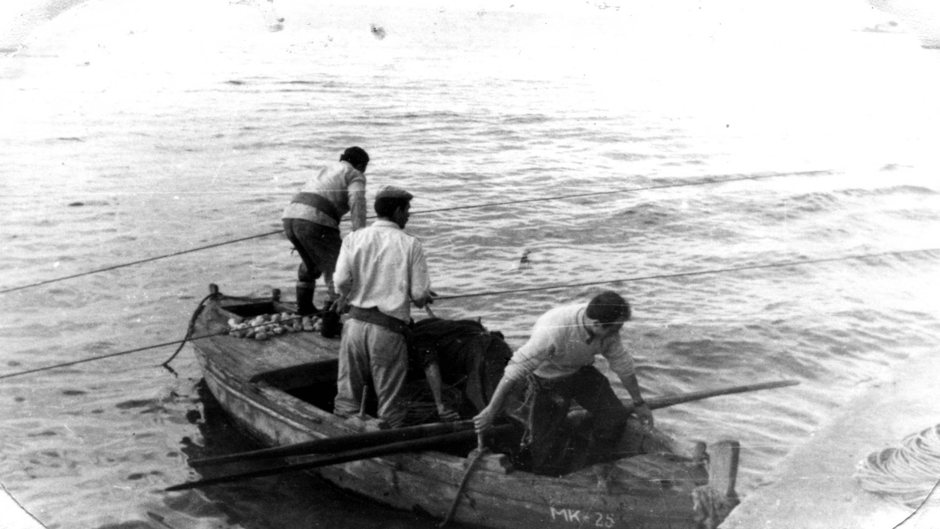 Old photos from the boat Mars and Baška Voda Place