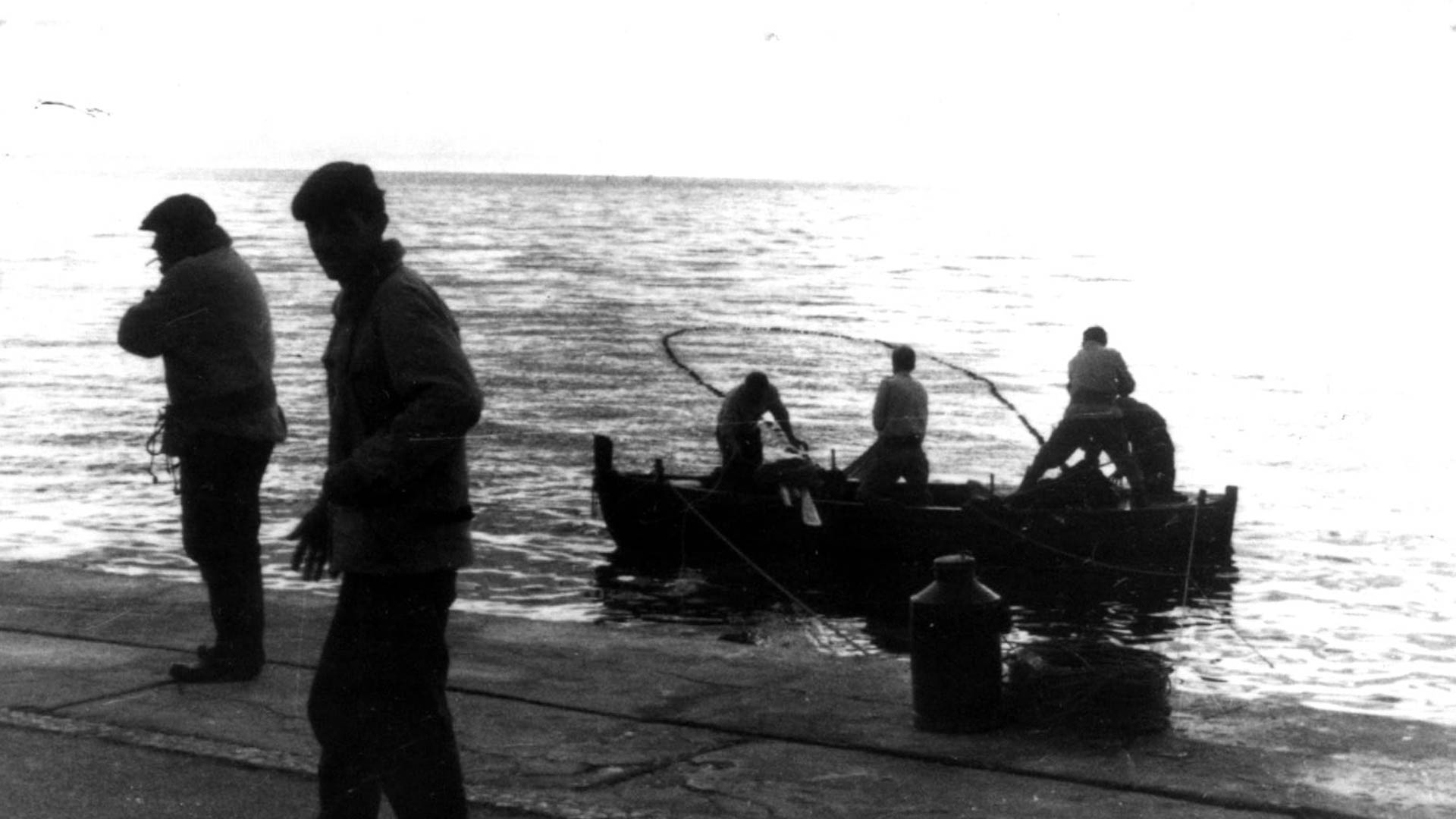 Old photos from the boat Mars and Baška Voda Place